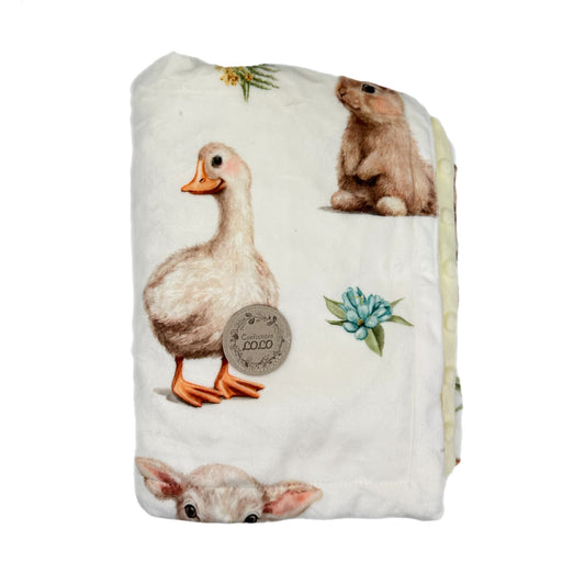 Doudou animaux du printemps