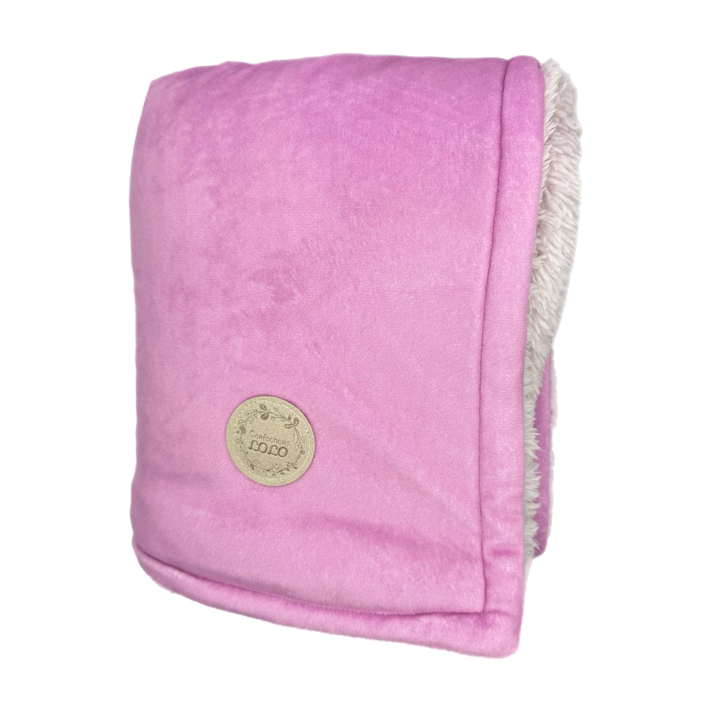 Doudou unie fushia (grand)