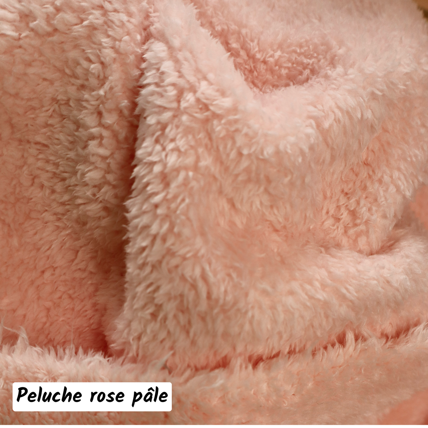 Doudou pêche rose (grand)