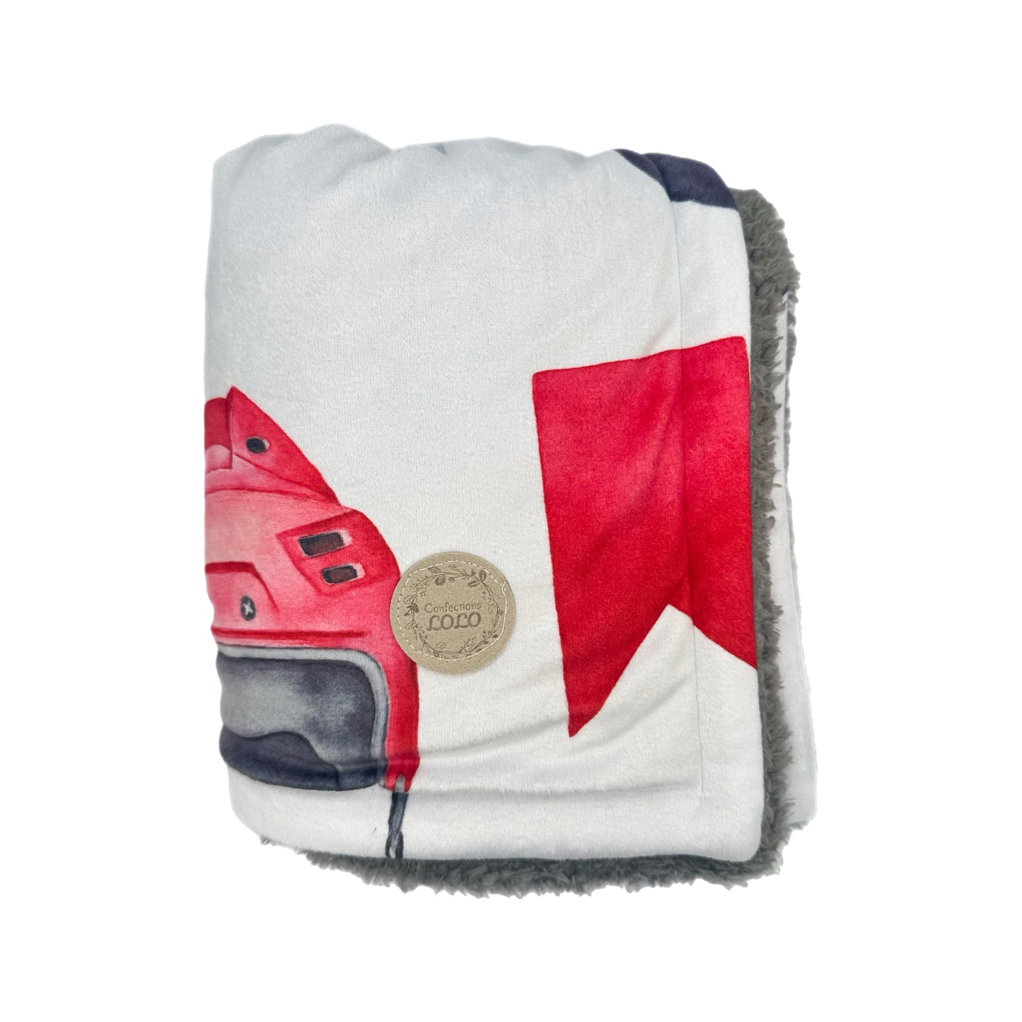Doudou hockey rouge (grand)