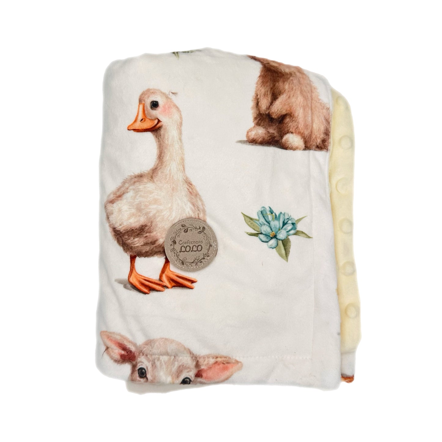 Doudou animaux du printemps (grand)