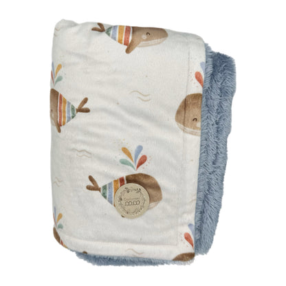 Doudou baleine (grand)