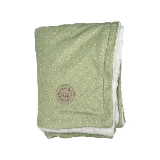 Doudou picot vert