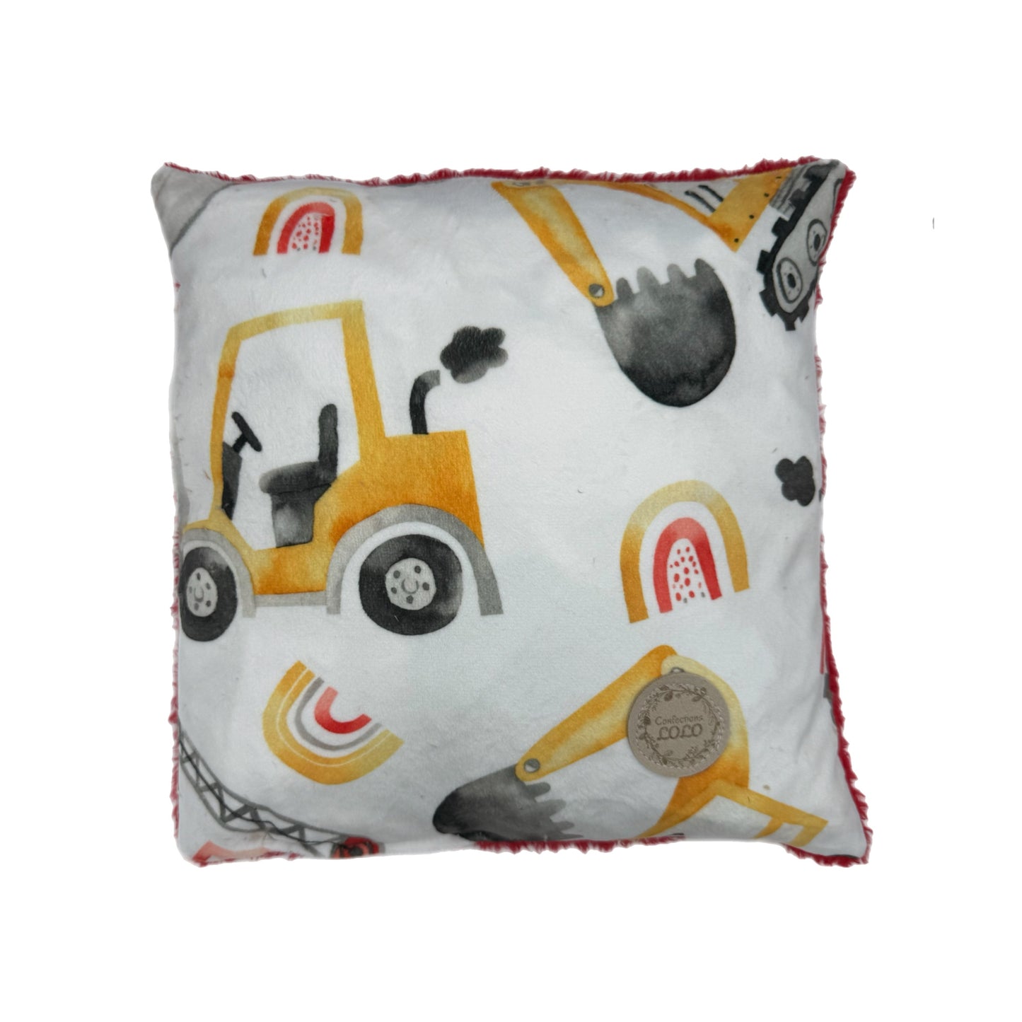 Coussin scolaire tracteurs
