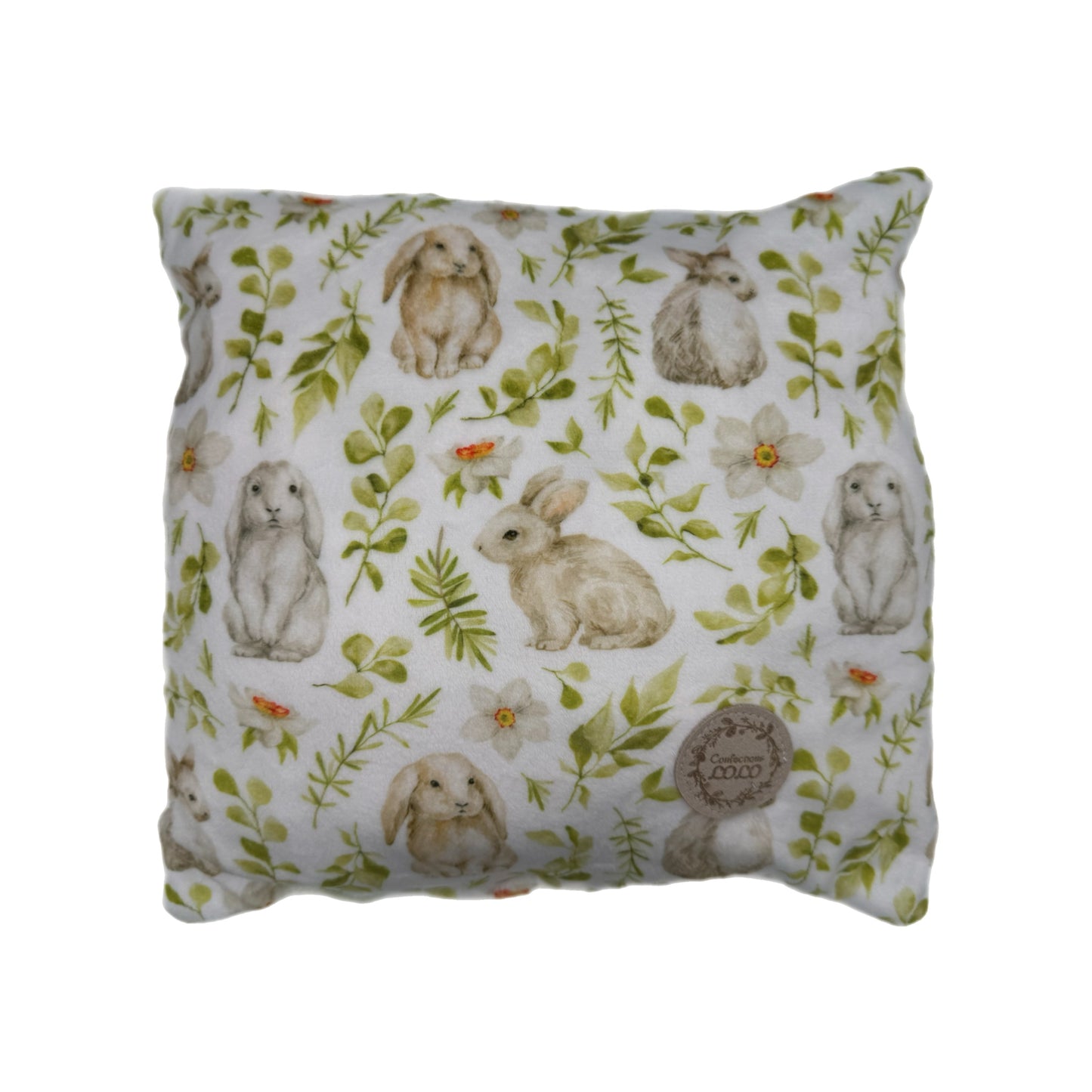 Coussin scolaire lapin