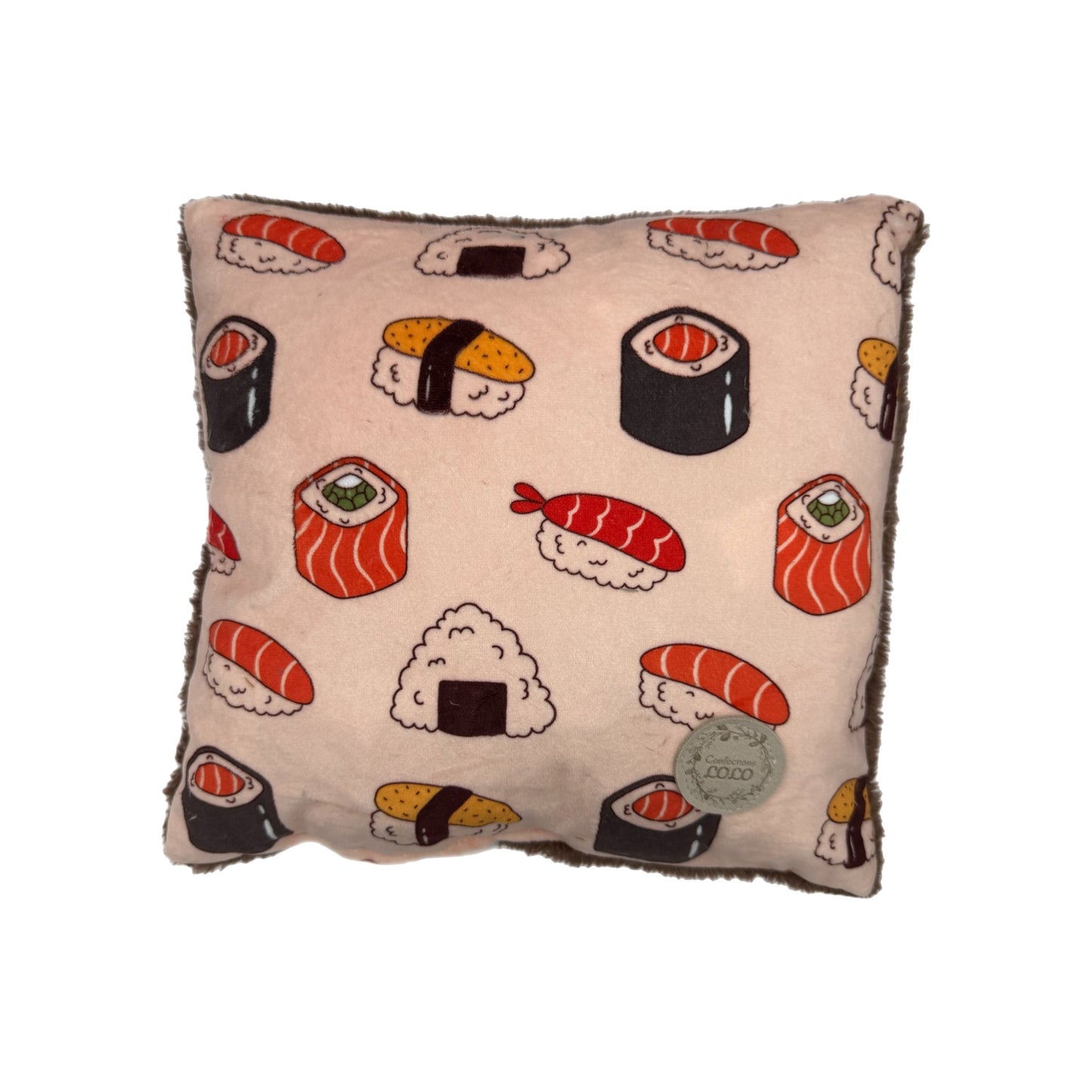 Coussin scolaire sushi