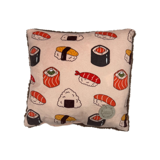 Coussin scolaire sushi