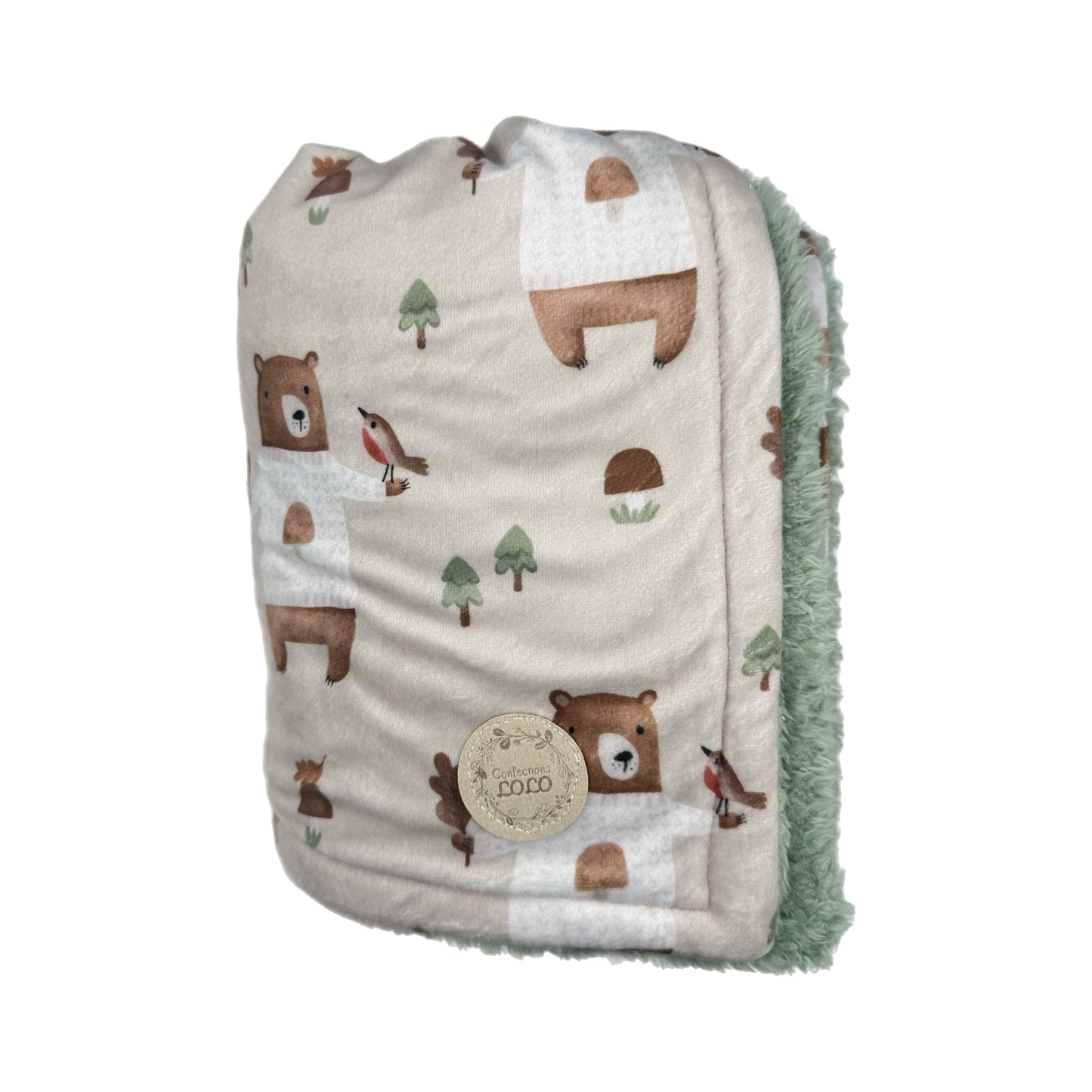 Doudou ours et arbre (grand)