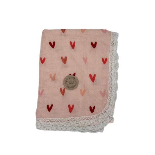 Mousseline petit coeur  (grand)