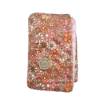 Doudou fleurs vintage