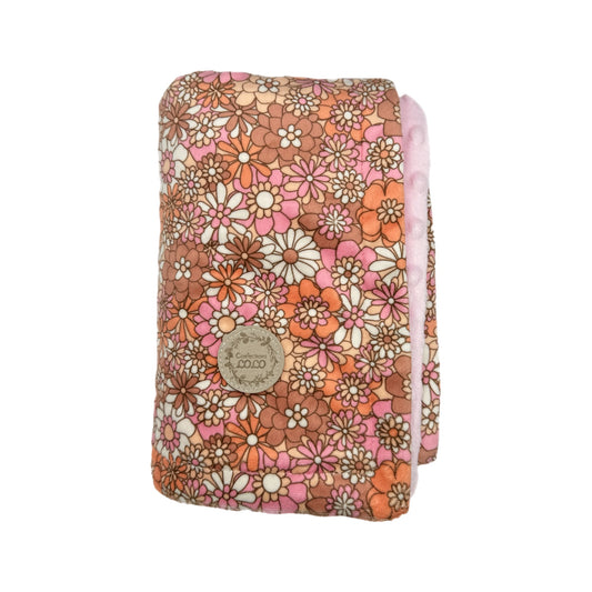 Doudou fleurs vintage