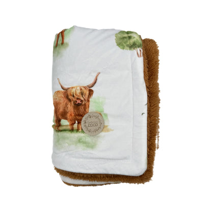 Doudou vache highland