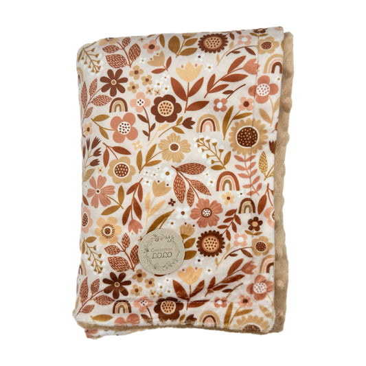 Doudou fleurs d'automne (grand)