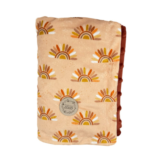 Doudou coucher de soleil boho (grand)