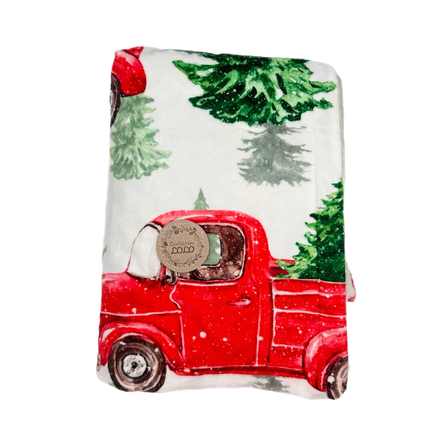 Doudou camionnette d'hiver