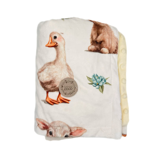 Doudou animaux du printemps (grand)